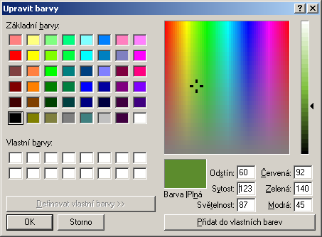 Podobným způsobem jako u barev RGB odhadni, jaká barva se skrývá pod trojicí čísel CMY 100-80-0 nebo pod trojicí 50-10-90. Najdi nějakou světle modrou barvu a zapiš ji pomocí čísel CMY.