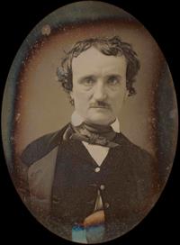 Edgar Allan Poe, prózy (Jáma a kyvadlo) (1809 Boston 1849 Baltimore) Edgar Allan Poe byl americký spisovatel (básník i prozaik), literární teoretik a esejista - vůdčí osobnost amerického romantismu.