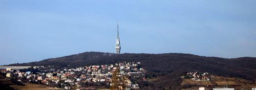 Televízna veža Kamzík Je postavená na vrchu Kamzík. Veža má výšku 194 m a je to najvyššia stavba na Slovenku.