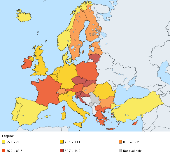 vzdělanostní úrovně mladých lidí (ke kterému dochází v souladu se strategickým směřováním EU).