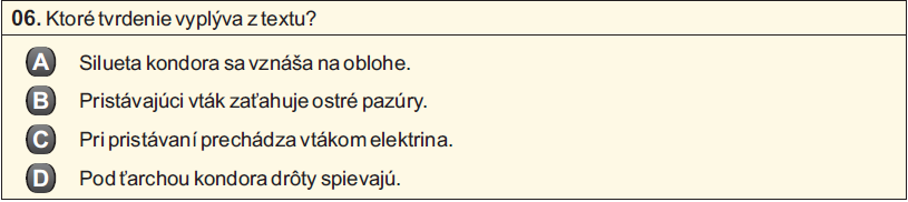 3.2. Slovenský jazyk a literatúra Testovanie T9-212 priebeh, výsledky a analýzy Z testu zo slovenského jazyka a literatúry sme vybrali ukážky nových typov položiek, ktoré sú zamerané na čítanie s