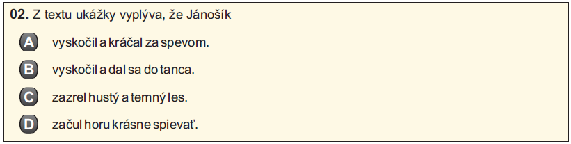 Testovanie T9-212 priebeh, výsledky a analýzy Analýza položky č. 2 Ukážka položky č. 2 Položka na 2.