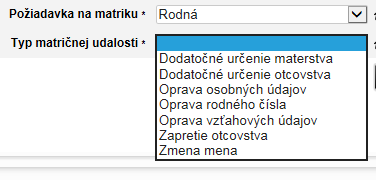 Postup: Krok 0: Pre prístup k tejto službe zvoľte po prihlásení položku zo SKUPINA / KATEGÓRIA 1.