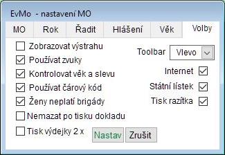 To je vhodné například při kontrole data narození. Ty jsou důležité, protože podle data narození se člen automaticky zařazuje do věkových kategorií.