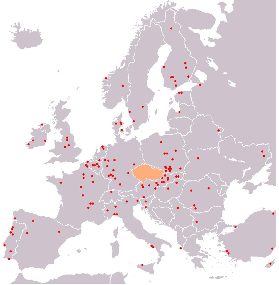 UTB ve Zlíně Partnerské