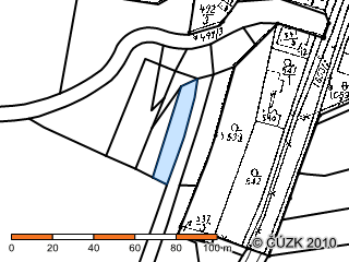 A) Zahrady: - pozemky KN, parcelní č. 2157 orná půda o výměře 315 m2, parcelní č. 2230 ostatní plocha, neplodná půda o výměře 294 m2, parcelní č.