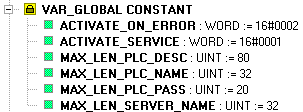 Funkce z knihovny TecoRouteLib jsou podporovány v centrálních jednotkách řady K a L (TC700 CP-7000 a CP-7004, všechny varianty systému Foxtrot) od verze v7.9.