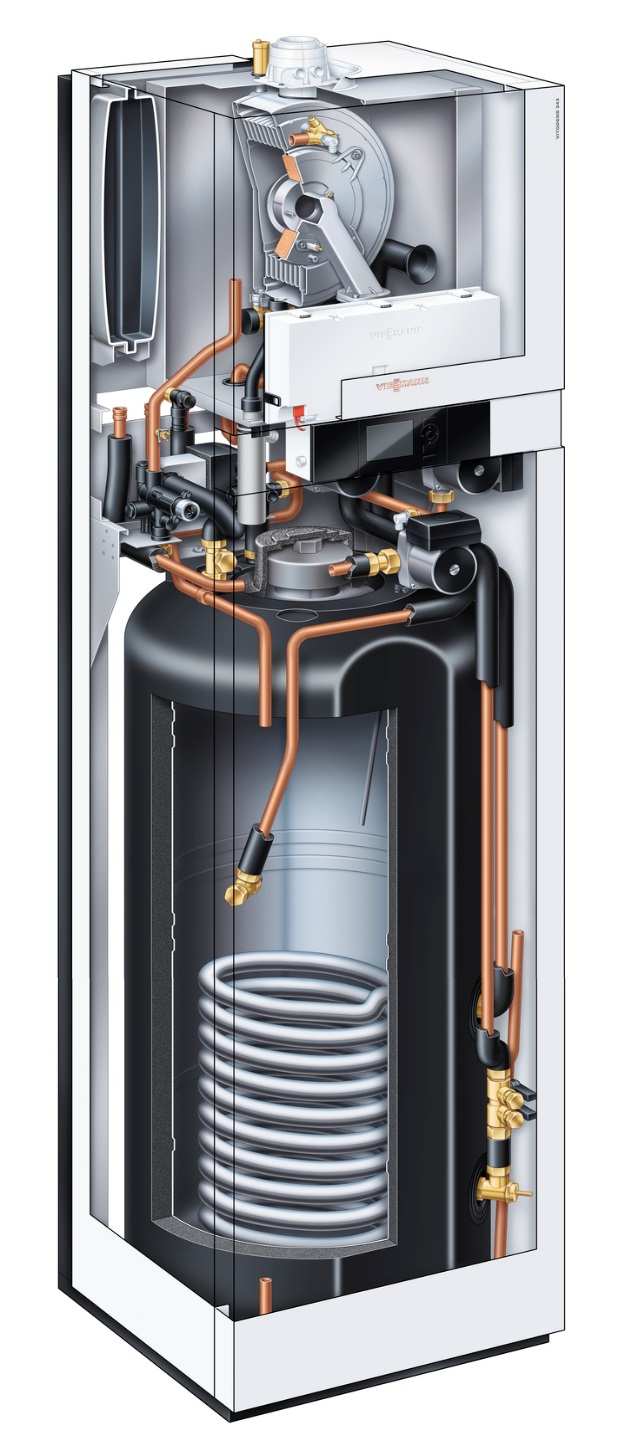NOVÝ VITODENS 343-F Znaky produktu B3UB Výkony 1,9 11 kw 1,9 19kW 0 5 10 15 20 25 30 35 40 kw Normovaný stupeň využitia 98 % (H s ) /109 % (H i )