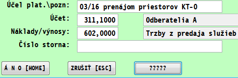 Modul PROLUC Podvojné účtovníctvo Predkontácia na adresu pre agendy pohľadávky / záväzky + poznámka. V účtovnom module PROLUC prejdite do časti Vstup/Oprava, kde zvoľte Adresár.