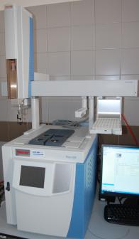 Po naběhnutí chromatografu bude jeho další ovládání prováděno pomocí počítače.