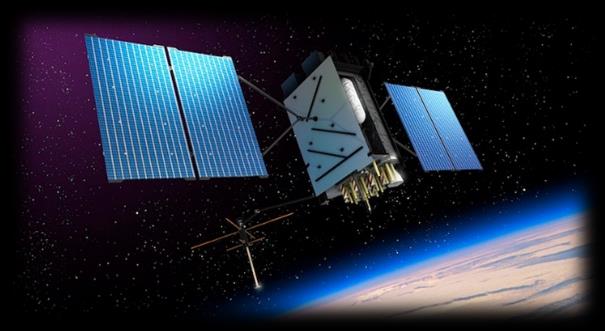 GPS Všechny satelity vysílají minimálně na dvou frekvencích, 1.57542 GHz (L1 signál) a 1.2276 GHz (L2 signál).