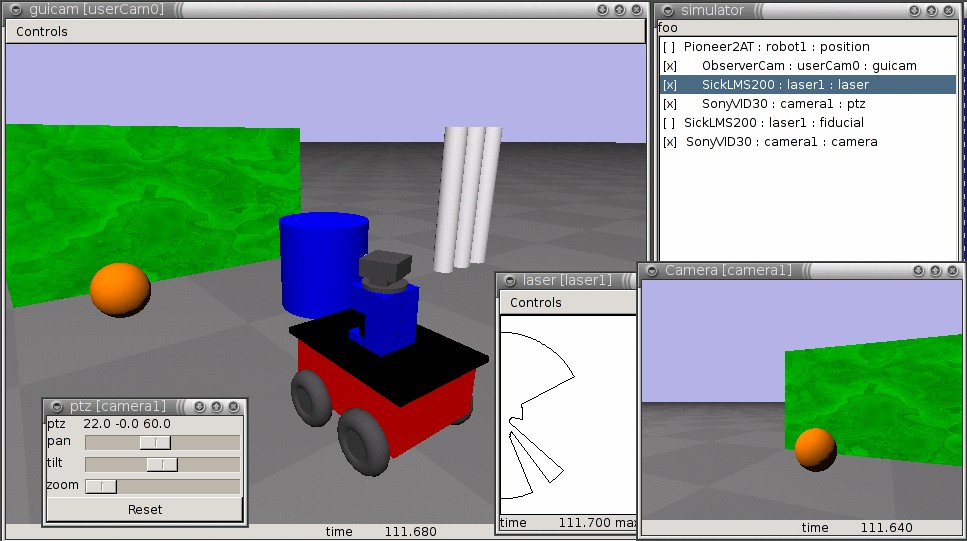 2D and 3D simulátory Stage a Gazebo 2D a 3D simuátory