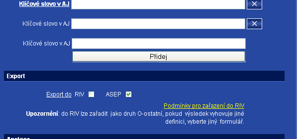 KDE NALEZNU INFORMACE O ZAŘAZENÍ DOKUMENTU? RIV Popis údajů RIV pro rok 2010 http://www.vyzkum.cz/frontclanek.aspx?