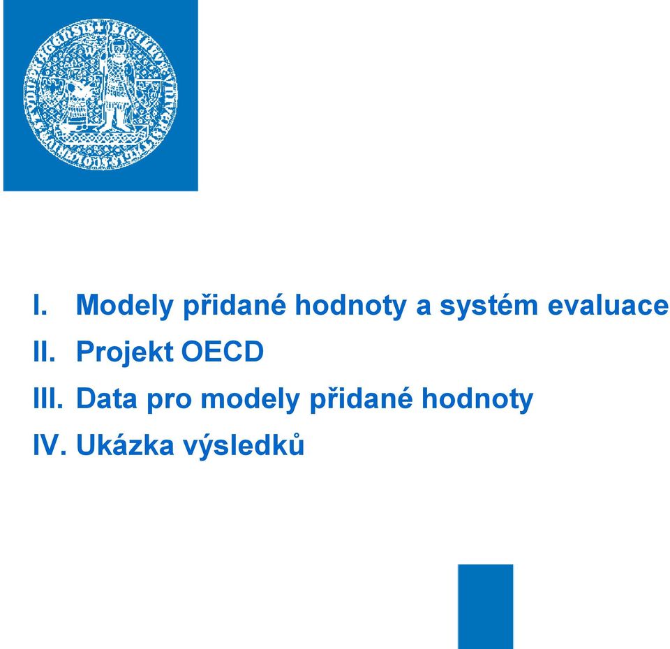 Projekt OECD III.