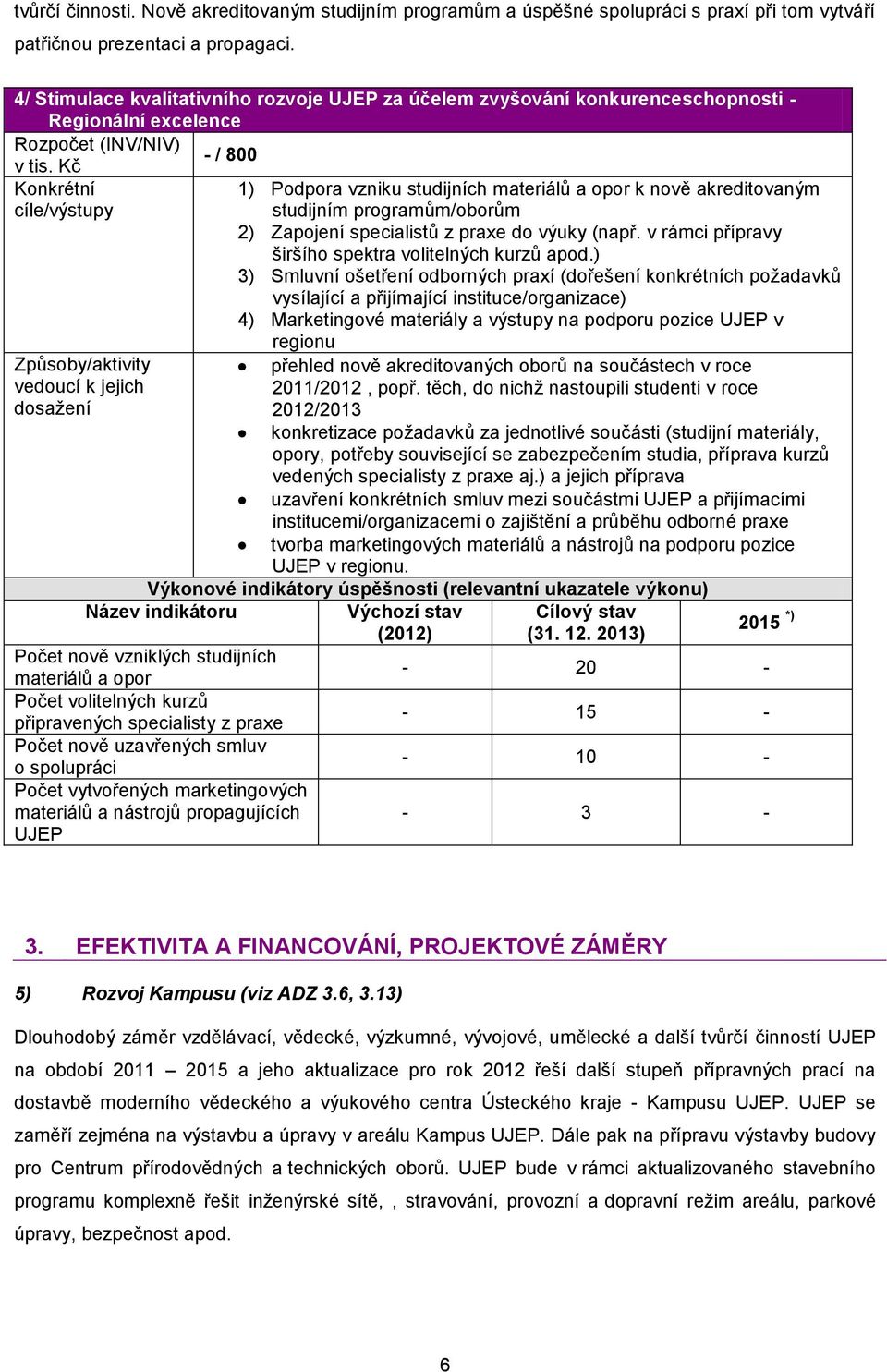 akreditovaným studijním programům/oborům 2) Zapojení specialistů z praxe do výuky (např. v rámci přípravy širšího spektra volitelných kurzů apod.