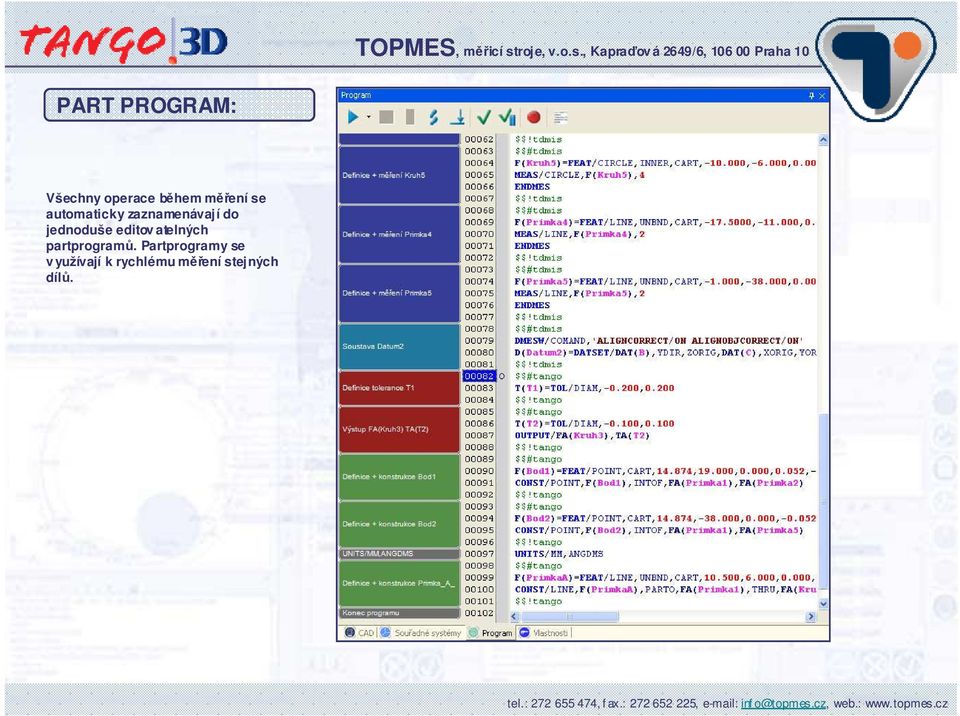 editov atelných partprogram.