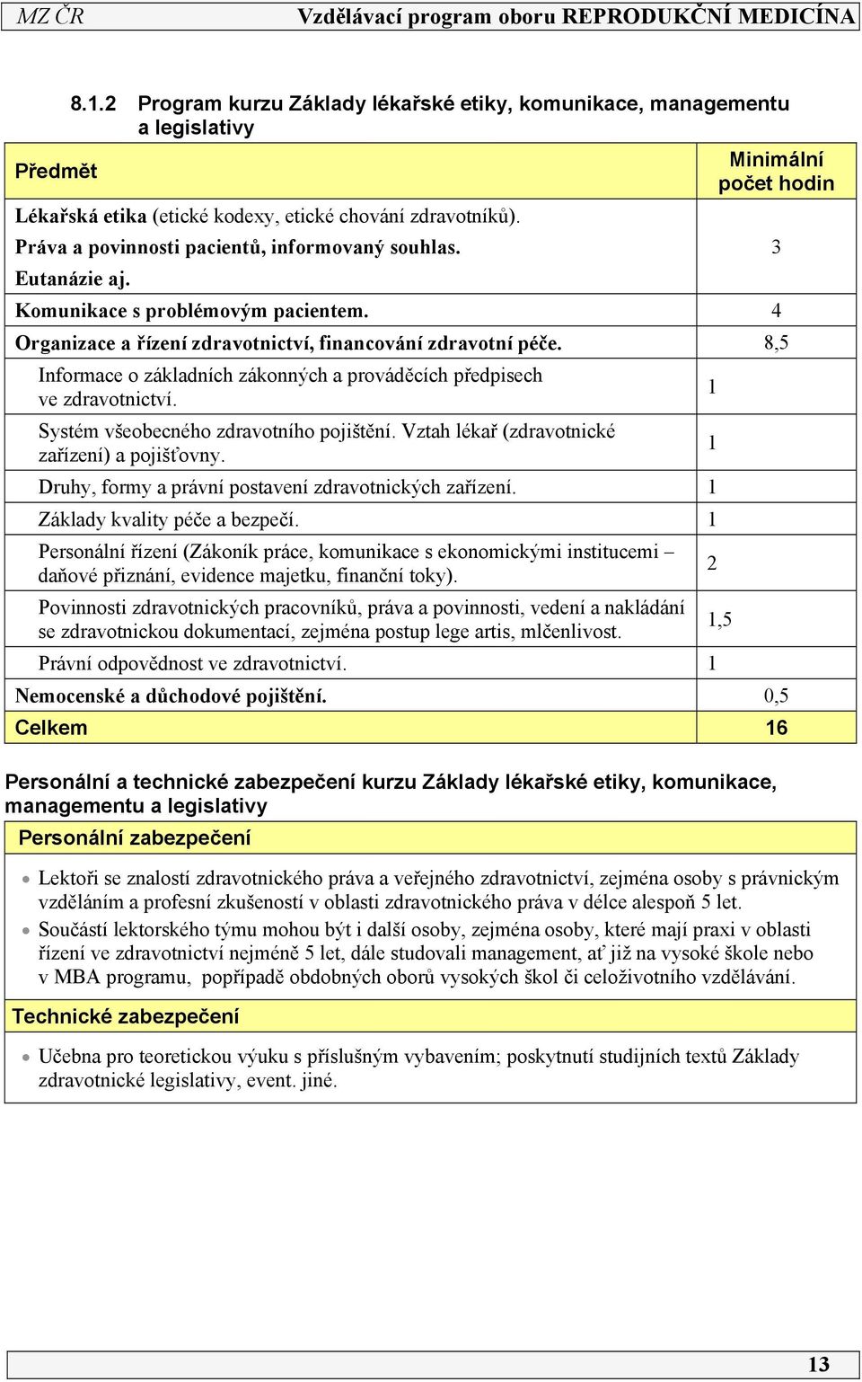 8,5 Informace o základních zákonných a prováděcích předpisech ve zdravotnictví. Systém všeobecného zdravotního pojištění. Vztah lékař (zdravotnické zařízení) a pojišťovny.