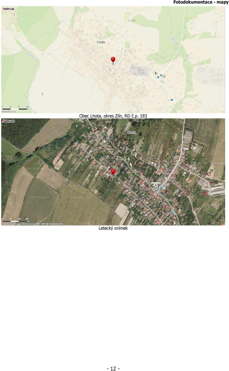 okres Zlín, RD č.p.