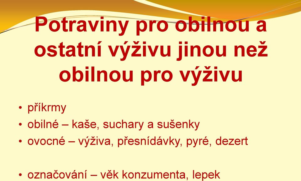 suchary a sušenky ovocné výživa,