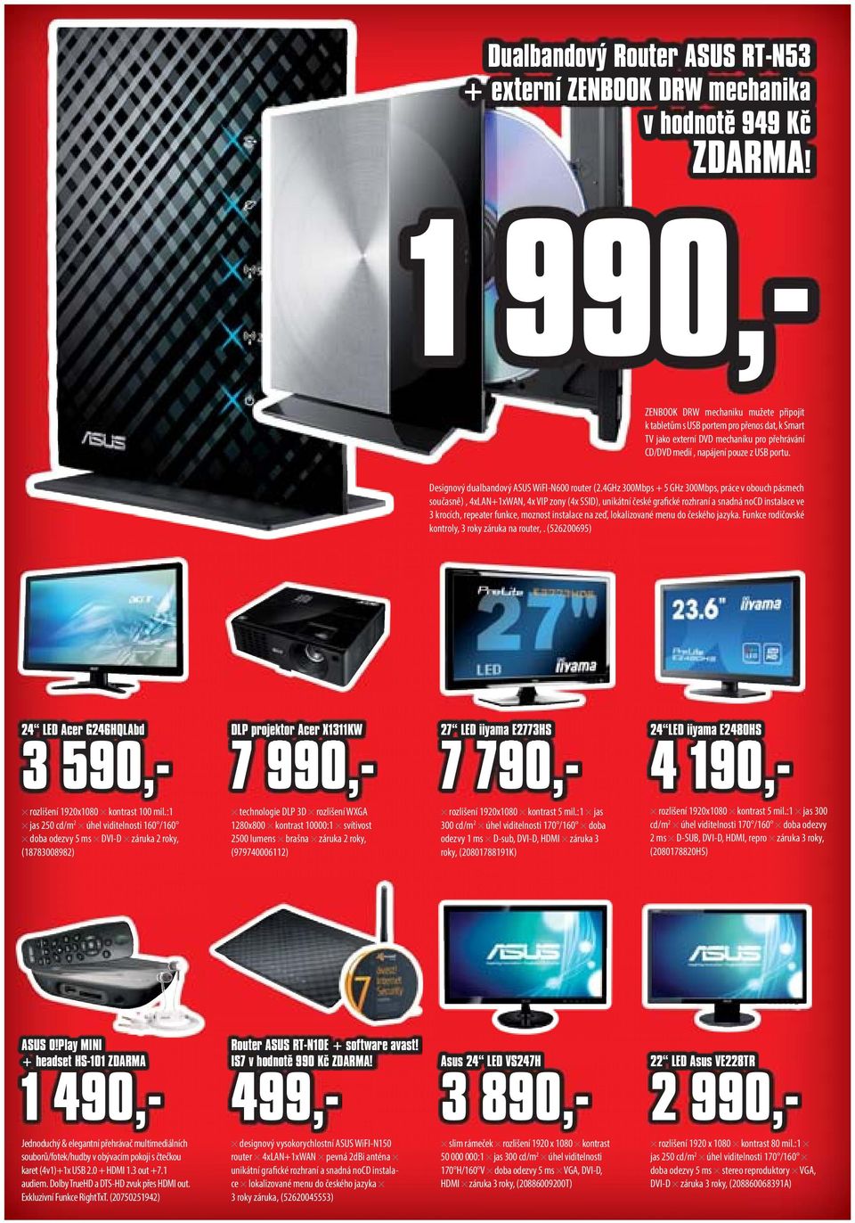 Designový dualbandový ASUS WiFI-N600 router (2.