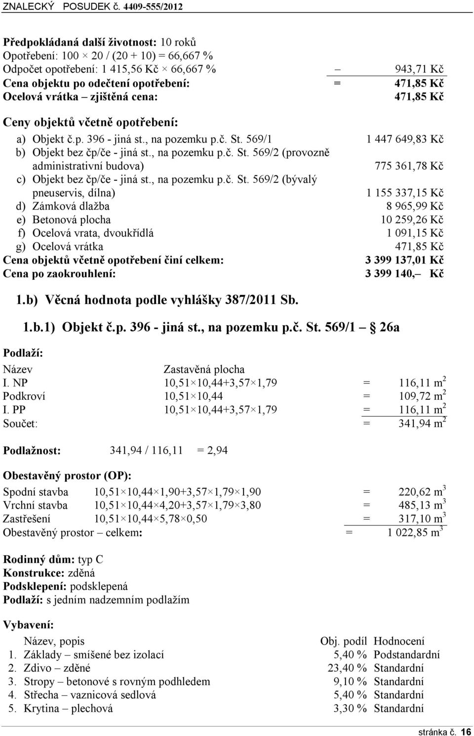 , na pozemku p.č. St.