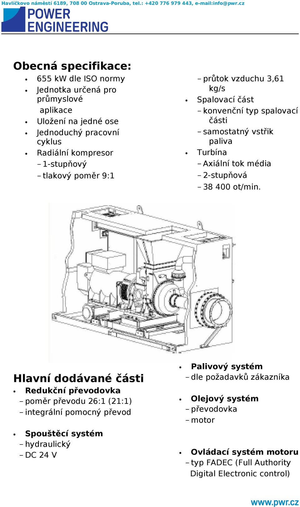 média - 2-stupňová - 38 400 ot/min.