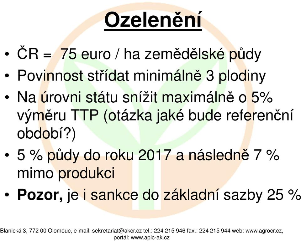 TTP (otázka jaké bude referenční období?