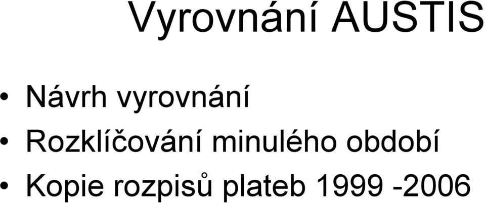 minulého období Kopie