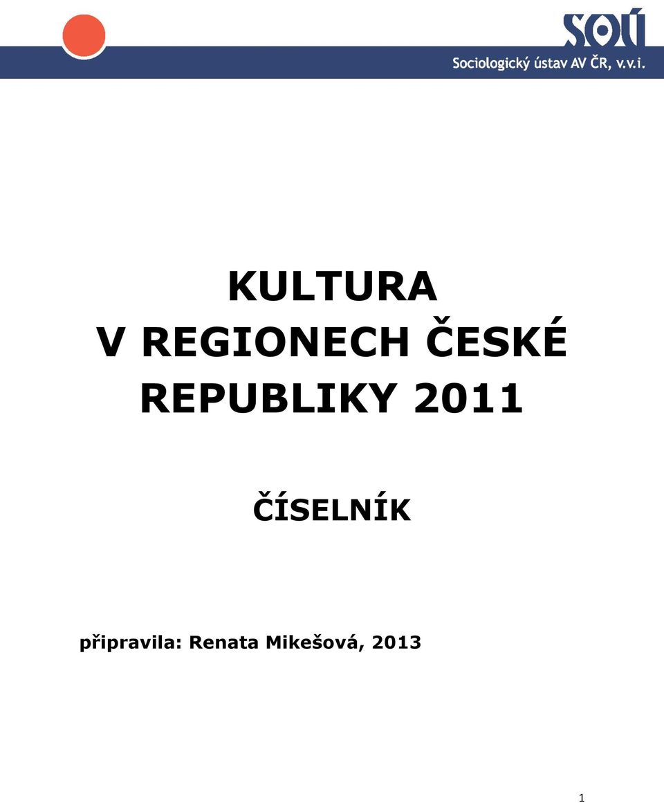 ČÍSELNÍK připravila: