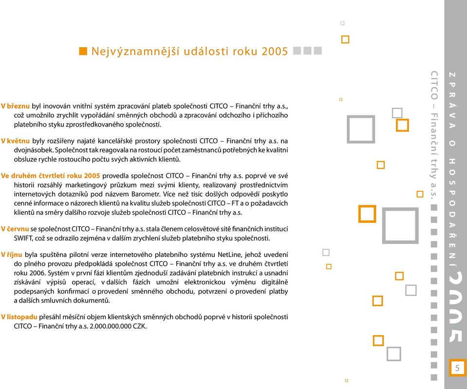 Společnost tak reagovala na rostoucí počet zaměstnanců potřebných ke kvalitní obsluze rychle rostoucího počtu svých aktivních klientů.