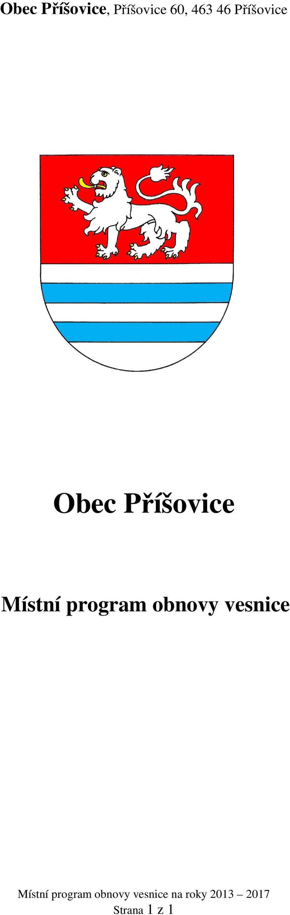 obnovy vesnice