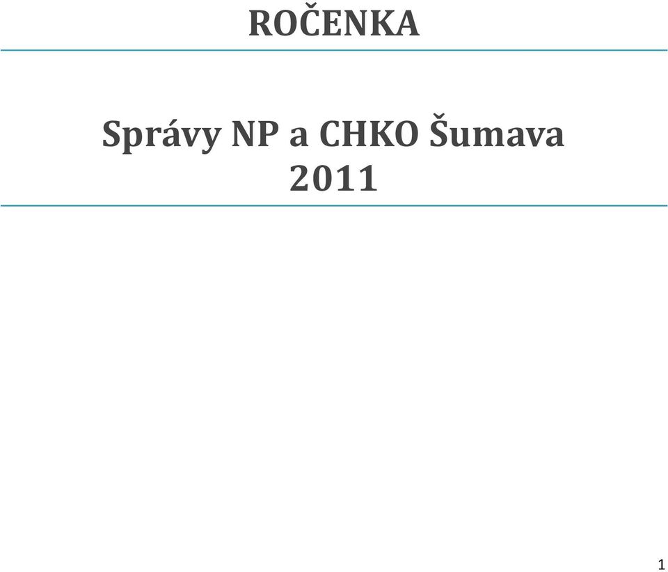 a CHKO