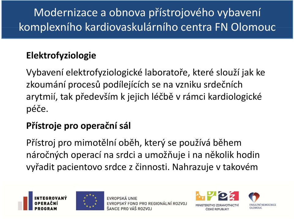 kardiologické péče.