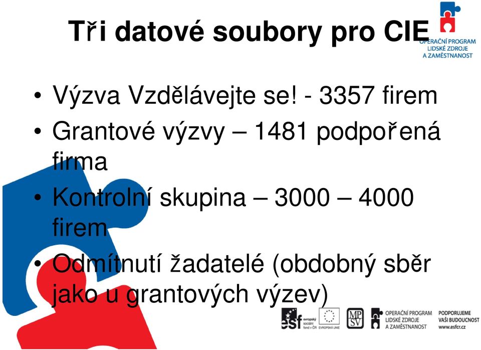 firma Kontrolní skupina 3000 4000 firem