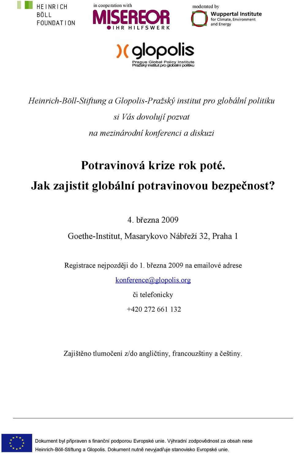 Jak zajistit globální potravinovou bezpečnost? 4.