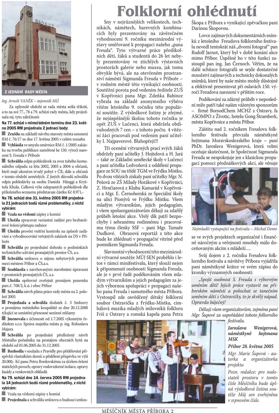 města Příbora ČERVENEC 2005 OTÁZKY - PDF Free Download