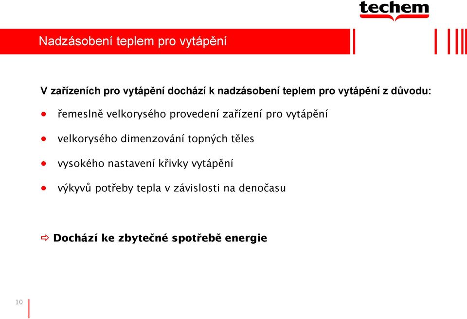 vytápění velkorysého dimenzování topných těles vysokého nastavení křivky