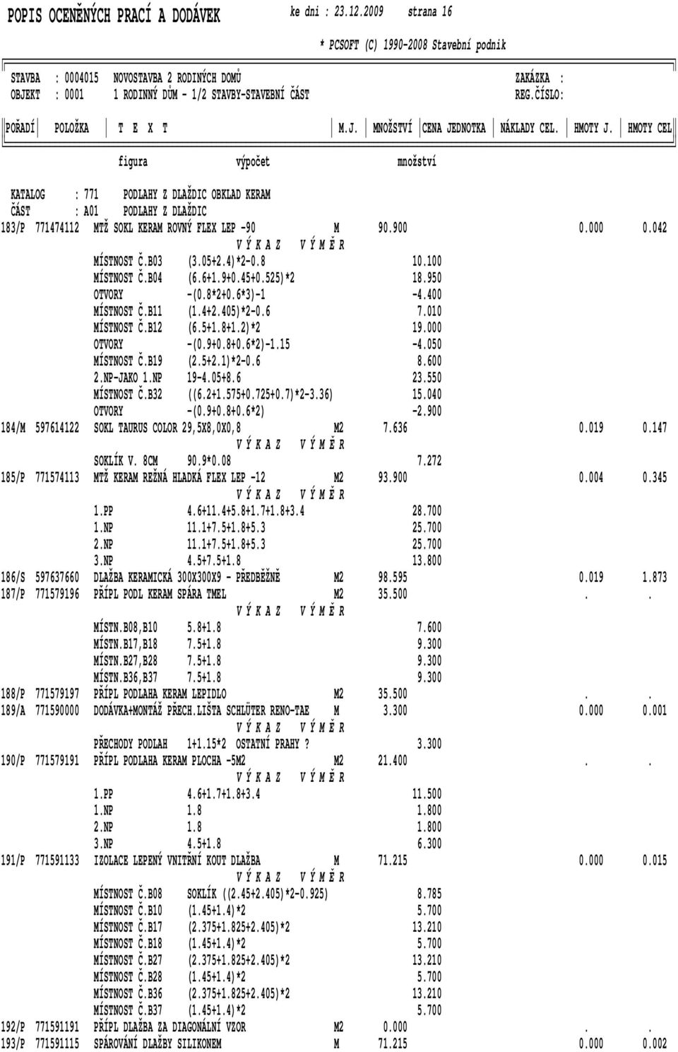 (66+19+045+0525)*2 18950 OTVORY -(08*2+06*3)-1-4400 MÍSTNOST ČB11 MÍSTNOST ČB12 (14+2405)*2-06 (65+18+12)*2 7010 19000 OTVORY -(09+08+06*2)-115-4050 MÍSTNOST ČB19 2NP-JAKO 1NP (25+21)*2-06 19-405+86