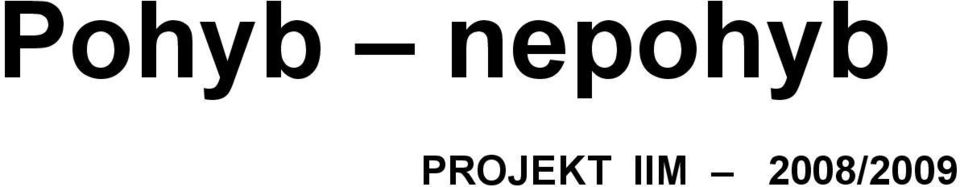 PROJEKT