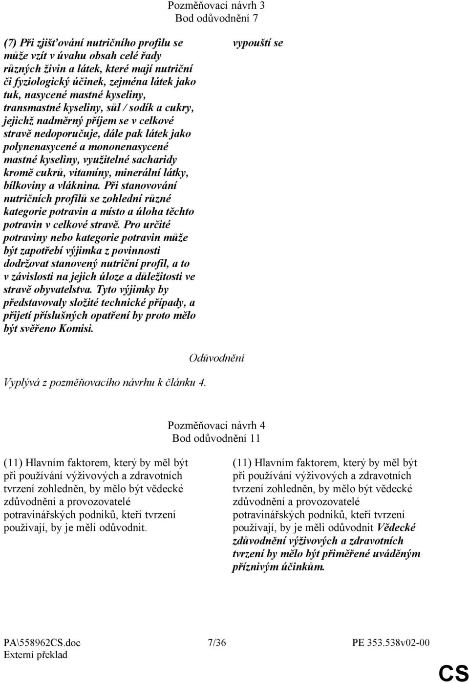 kyseliny, využitelné sacharidy kromě cukrů, vitamíny, minerální látky, bílkoviny a vláknina.