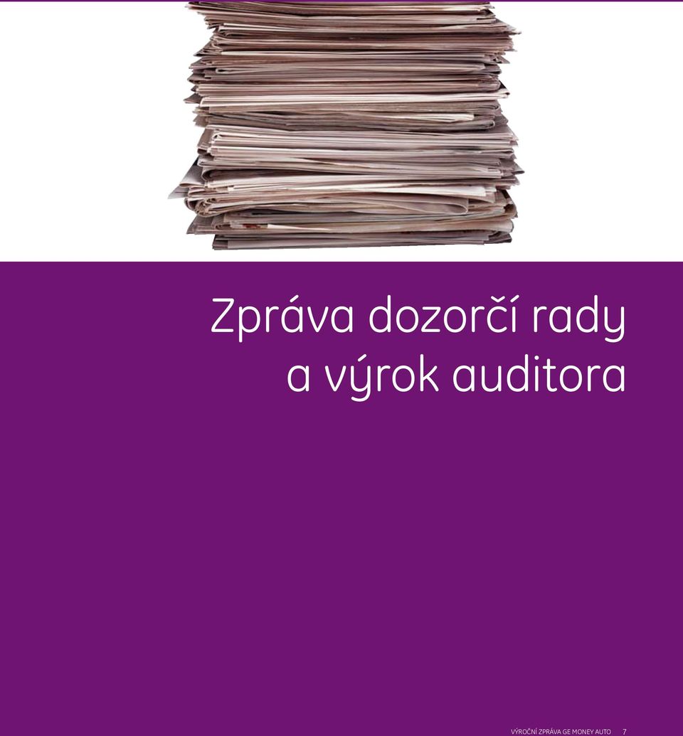 auditora VÝROČNÍ