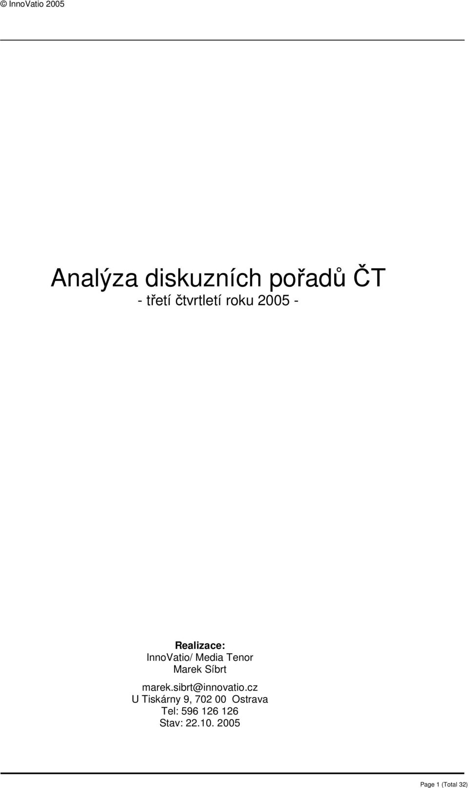 Síbrt marek.sibrt@innovatio.