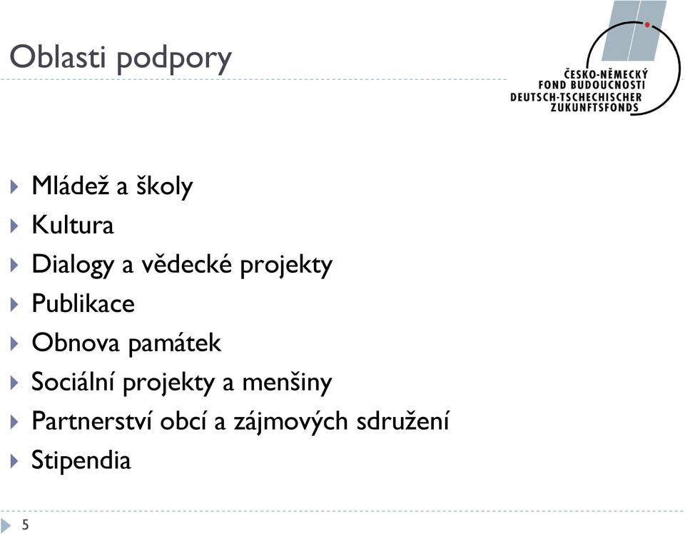 Obnova památek Sociální projekty a
