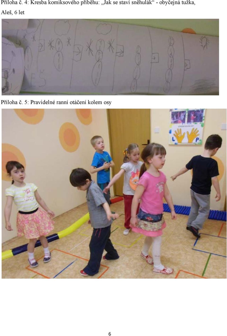 se staví sněhulák - obyčejná tužka,