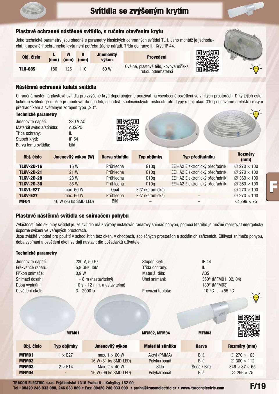 Professional LED Lighting Series. Podhledová svítidla. Reflektory.  Přisazená svítidla. Nouzová svítidla, svítidla se zvýšeným krytím. - PDF  Free Download