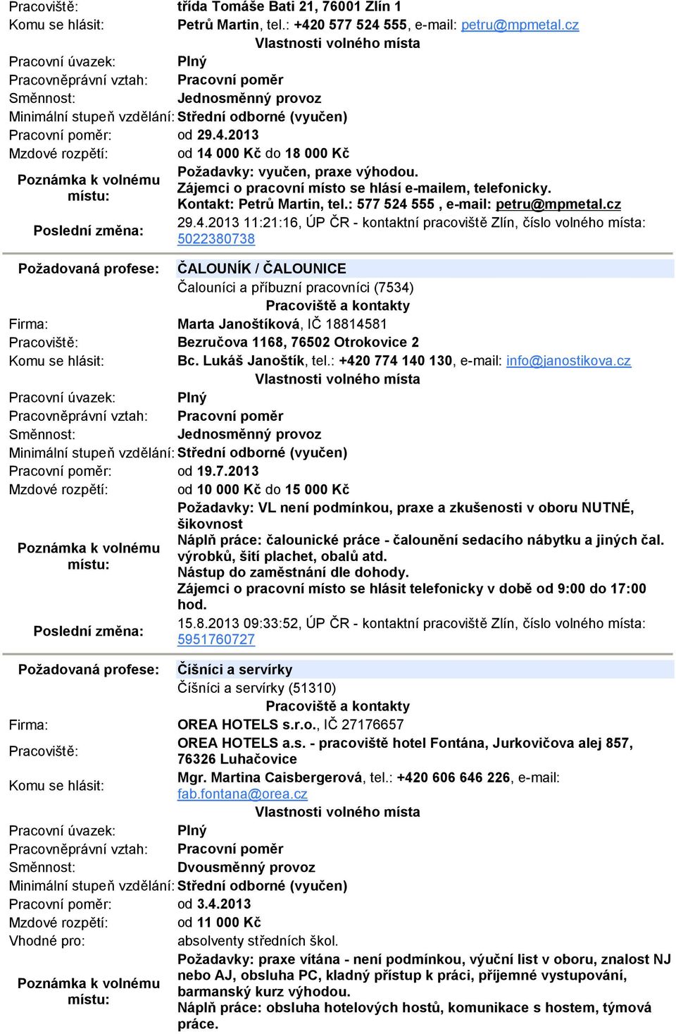 555, e-mail: petru@mpmetal.cz 29.4.