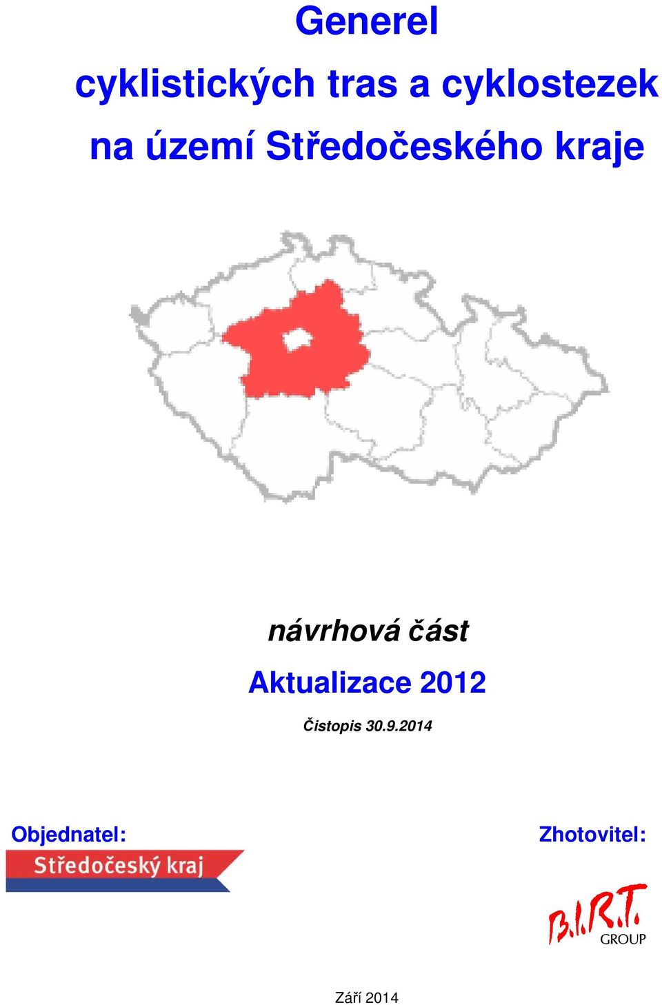 kraje návrhvá část Aktualizace 2012