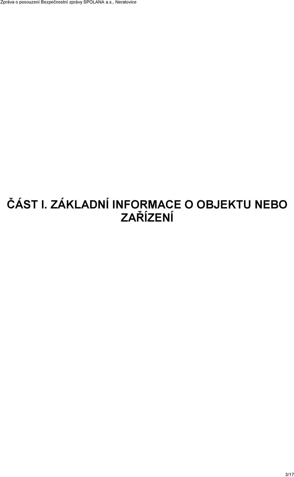s., Neratovice ČÁST I.