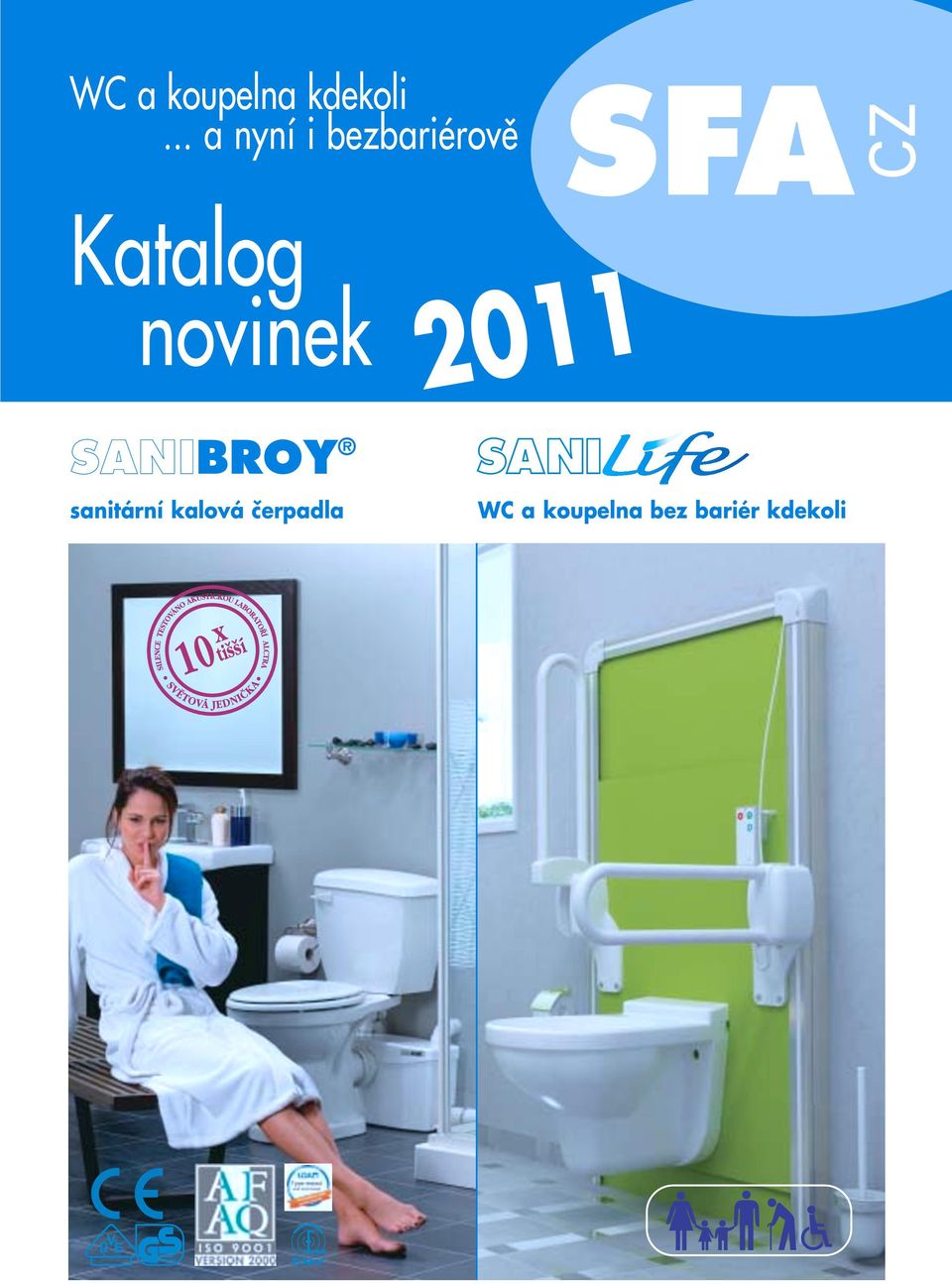 novinek SANIBROY sanitární kalová