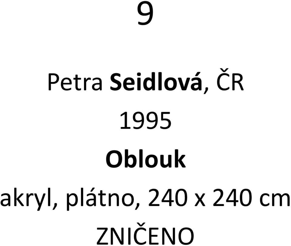 1995 Oblouk